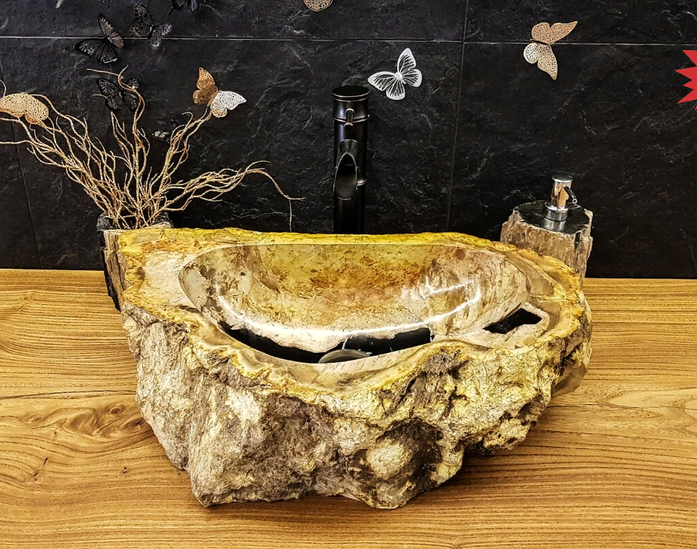 Раковина из натурального камня